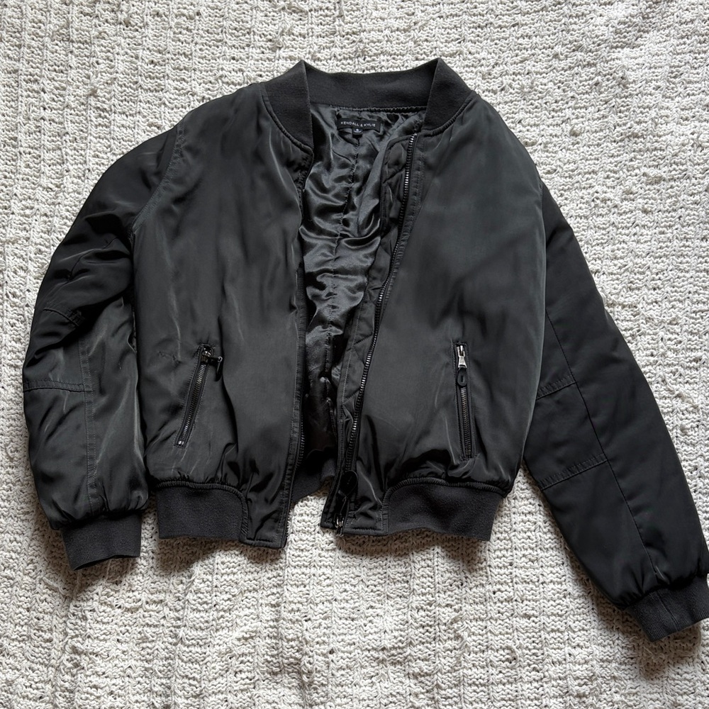Kendall & Kylie Classic Bomber Jacket